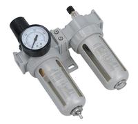 Lubrificatore regolatore compressore aria/linea e trappola acqua con filtro T...