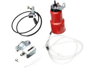 Lubrificatore universale per catena per moto con comando manuale - Oliatore automatico per la manutenzione della catena, compatibile con la maggior parte dei modelli di moto