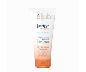 Lubrigyn Detergente Intimo Oleolatte Cremoso, Formulazione Nutriente e Idratante, Adatto per Igiene Intima Quotidiana, Senza SLES, SLS, Parabeni, Lanolina e Paraffina, Tubo 200 ml