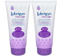 Lubrigyn Ultra Light Latte Intimo Detergente 2x200 ml