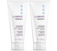Lubripiù Vidermina Olio Latte Detergente Set da 2 2x200 ml Latte