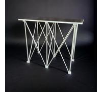 Lubromech PDJ-60X120 H100 Supporto Dj 60x120 H100cm con pannello in betulla 18mm