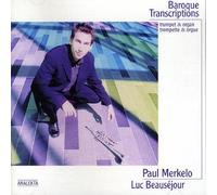 LUC BEAUSEJOUR Baroque Transcription (CD)