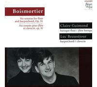 Luc Beausejour Boismortier: Six Sonatas for Flute and Harpsichord, Op. 91 (CD)