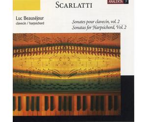 LUC BEAUSEJOUR Sonates Pour Clavecin 2 (CD)