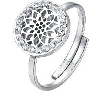 Luca Barra ANELLO DONNA IN ACCIAIO FIORE DELLA VITA