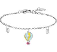 Luca Barra BRACCIALE BAMBINA IN ACCIAIO CON MONGOLFIERA