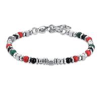 Luca Barra Bracciale Bambino in Acciaio con Pietre Multicolor. La referenza è JB194