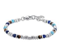 Luca Barra Bracciale Bambino in Acciaio con Pietre Multicolor. La referenza è JB196