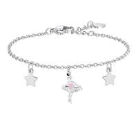 Luca Barra Bracciale da Bambina Acciaio con Ballerina. La referenza è JB226.