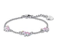 Luca Barra Bracciale da Bambina Bracciale Realizzato in Acciaio con Unicorno. Lunghezza: 14 + 2 Cm. La Referenza È Jb119