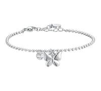 Luca Barra Bracciale da Donna Acciaio con Farfalla e zircone. La referenza è BK2727