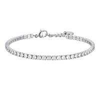 Luca Barra Bracciale da Uomo Bracciale in Acciaio con Cristalli Bianchi. La referenza è ba1362