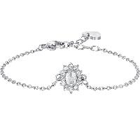 Luca Barra BRACCIALE DONNA IN ACCIAIO CRISTALLI E ZIRCONE BIANCO