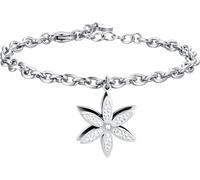 Luca Barra BRACCIALE DONNA IN ACCIAIO FIORE DELLA VITA GIREVOLE