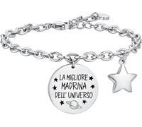 Luca Barra BRACCIALE DONNA IN ACCIAIO MADRINA