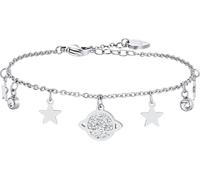 Luca Barra BRACCIALE DONNA IN ACCIAIO PIANETA E STELLE