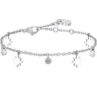 Luca Barra BRACCIALE DONNA IN ACCIAIO STELLA DI SISSI E CRISTALLI
