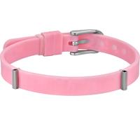 Luca Barra BRACCIALE DONNA IN SILICONE ROSA