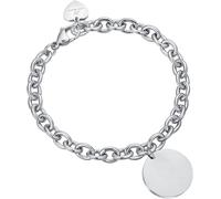 Luca Barra BRACCIALE DONNA PERSONALIZZATO IN ACCIAIO, Argento
