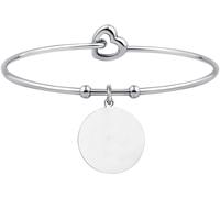 Luca Barra BRACCIALE DONNA PERSONALIZZATO IN ACCIAIO CERCHIO