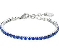 Luca Barra BRACCIALE TENNIS DONNA CRISTALLI BLU