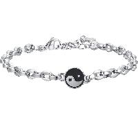 Luca Barra BRACCIALE UOMO IN ACCIAIO CON TAO
