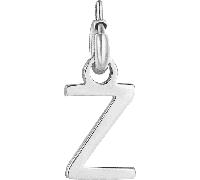 Luca Barra CHARM LETTERA IN ACCIAIO, Argento / M