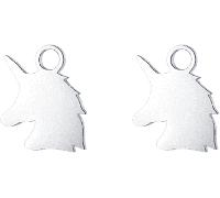 Luca Barra CHARM UNICORNO IN ACCIAIO, Oro