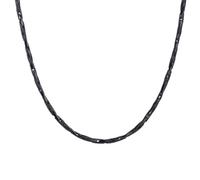 Luca Barra Collana Acciaio CL400 | Acciaio Inossidabile, Colore Nero
