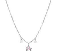 Luca Barra COLLANA BAMBINA IN ACCIAIO CON CARROZZA