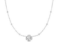 Luca Barra Collana Donna Acciaio con Quadrifoglio, Modello CK2204