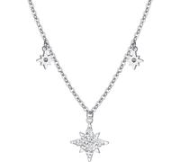 Luca Barra COLLANA DONNA IN ACCIAIO CON STELLA DI SISSI