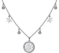 Luca Barra COLLANA DONNA IN ACCIAIO FIORE DELLA VITA