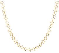 Luca Barra COLLANA DONNA IN ACCIAIO IP GOLD CON STELLE