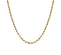 LUCA BARRA Collana in Acciaio Inossidabile, Oro Giallo, Design Classico, Modello CL356