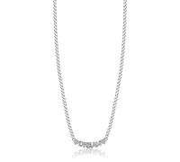 LUCA BARRA Collana Silver.Dream E Cristalli Bianchi 38+5 Donna - LU.CK1542