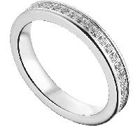 Luca Barra FEDINA DONNA E UOMO IN ACCIAIO CON CRISTALLI BIANCHI, Argento / 11