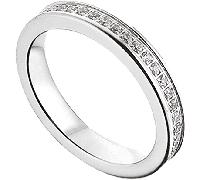 Luca Barra FEDINA DONNA E UOMO IN ACCIAIO CON CRISTALLI BIANCHI, Argento / 19