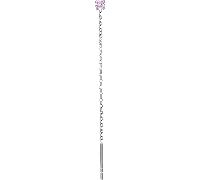 Luca Barra MONO ORECCHINO DONNA IN ACCIAIO CON CRISTALLO ROSA