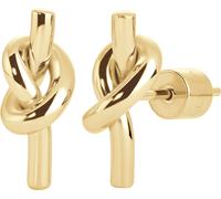 Luca Barra MONO ORECCHINO DONNA IN ACCIAIO IP GOLD CON NODO