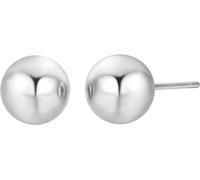 Luca Barra ORECCHINI DONNA IN ACCIAIO CON SFERA, Argento / 8