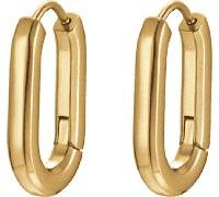 Orecchini di Luca Barra da donna. Orecchini in acciaio con. Orecchini di misura: 13 x 20 mm. La referenza è OK1249