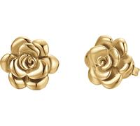 Luca Barra ORECCHINI DONNA IN ACCIAIO IP GOLD CON ROSA