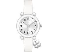 Luca Barra OROLOGIO DONNA BIANCO CON CHARM QUADRIFOGLIO