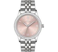 Luca Barra OROLOGIO DONNA CON CASSA IN ACCIAIO QUADRANTE ROSA, Argento