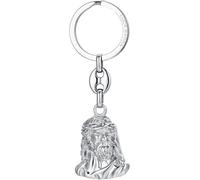 Luca Barra PORTACHIAVI UOMO IN ACCIAIO VOLTO SANTO