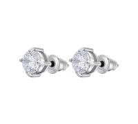 Luca barra Steel pips con clear crystal OK1463