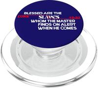 Luca Capitolo 12 Versetto 37, Nuova Bibbia standard americana PopSockets PopGrip per MagSafe