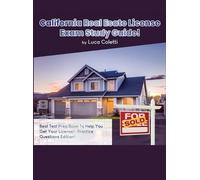 Luca Coletti California Real Estate License Exam Study Guide (Copertina rigida)